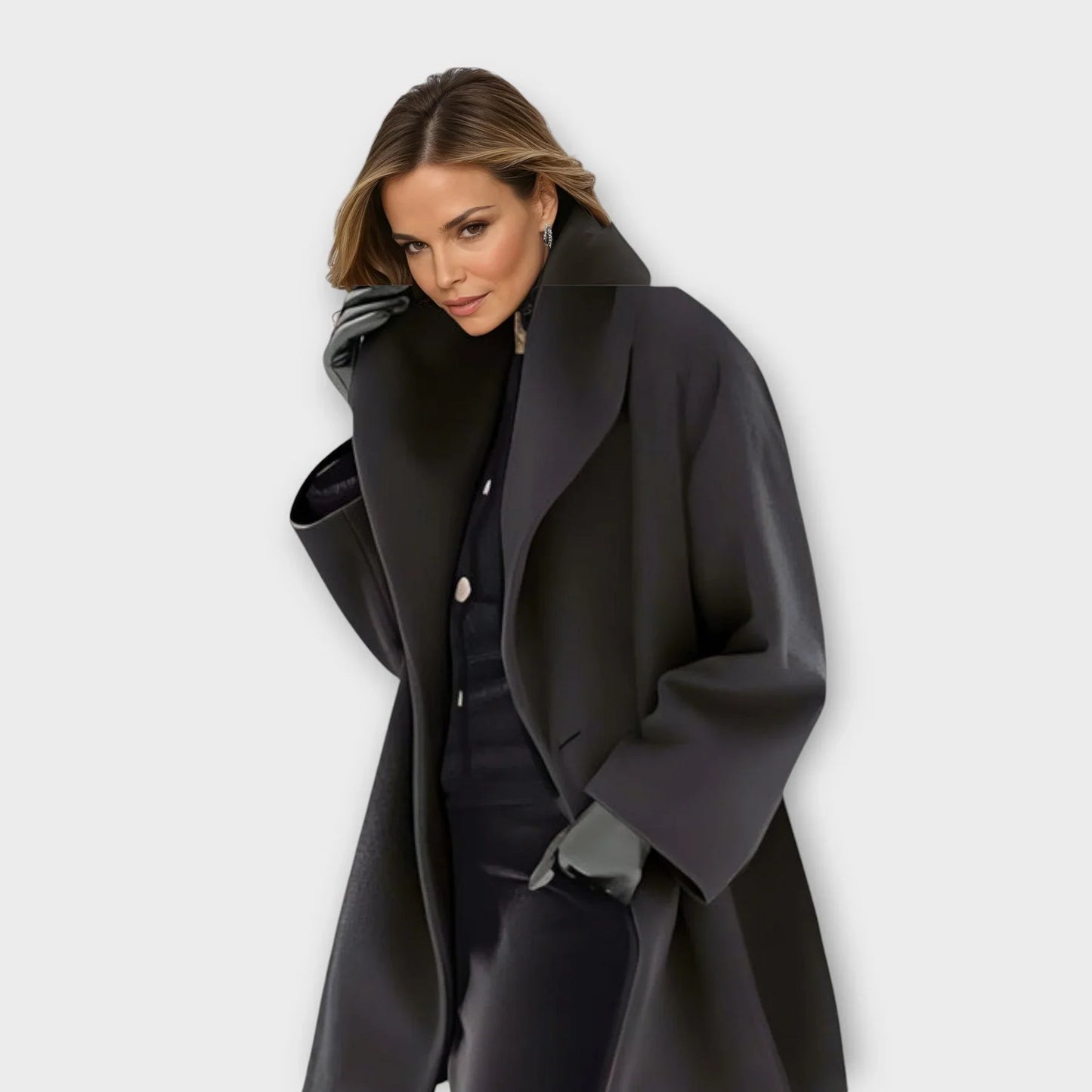 Flora Coat - Wool fabric for lasting warmth