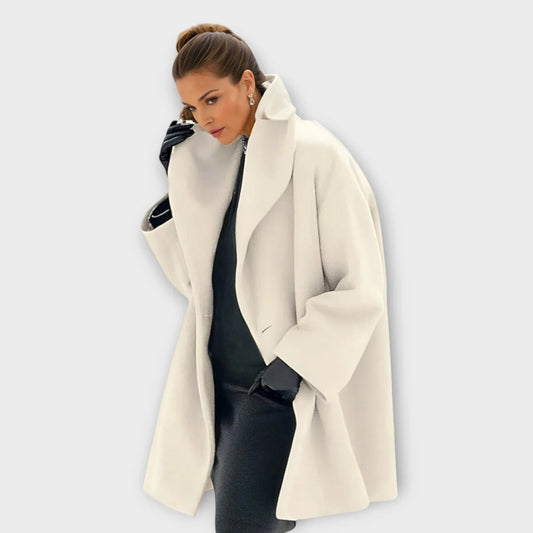 Flora Coat - Wool fabric for lasting warmth